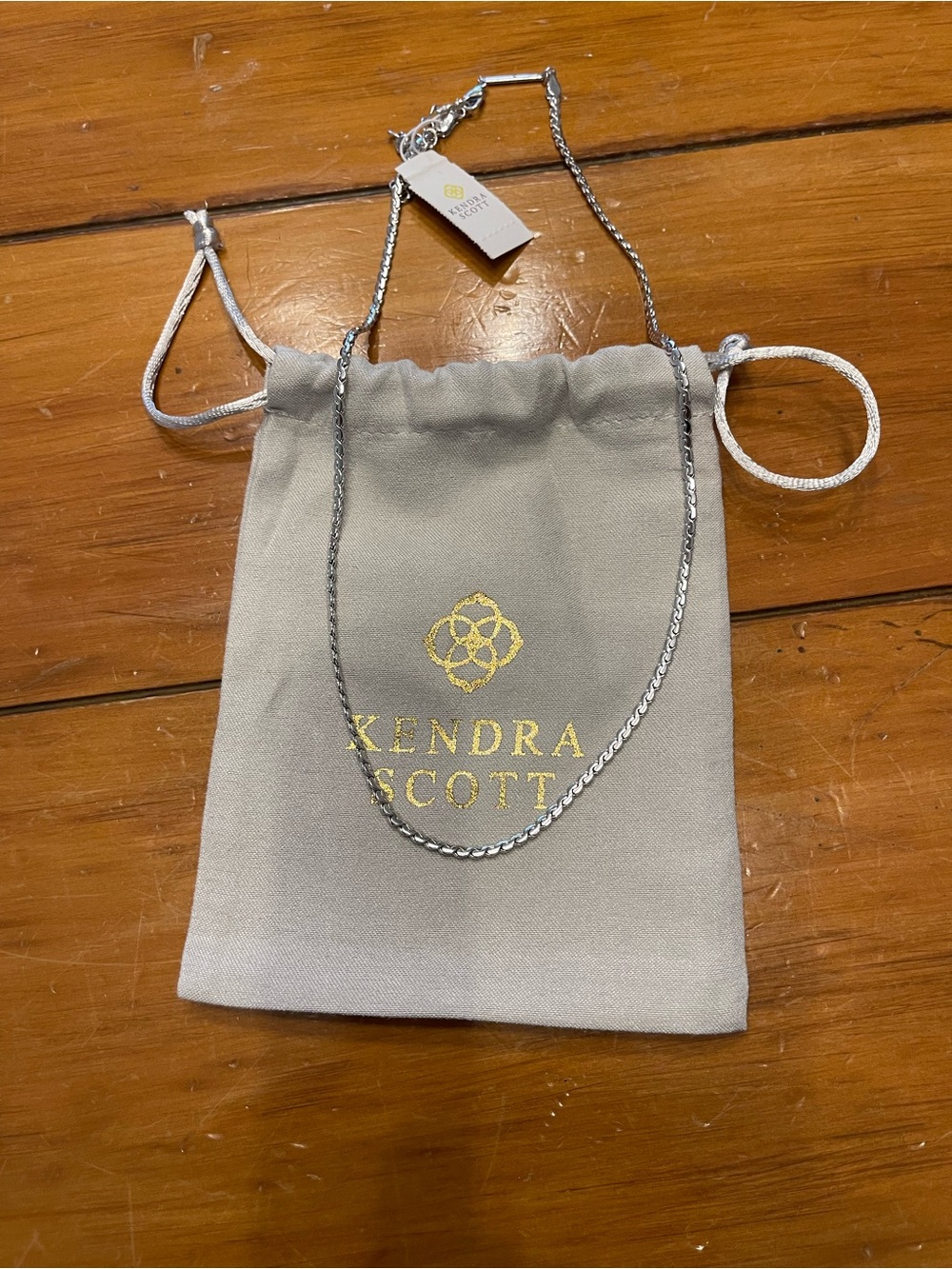 Kendra Scott Murphy Silver Chain Necklace